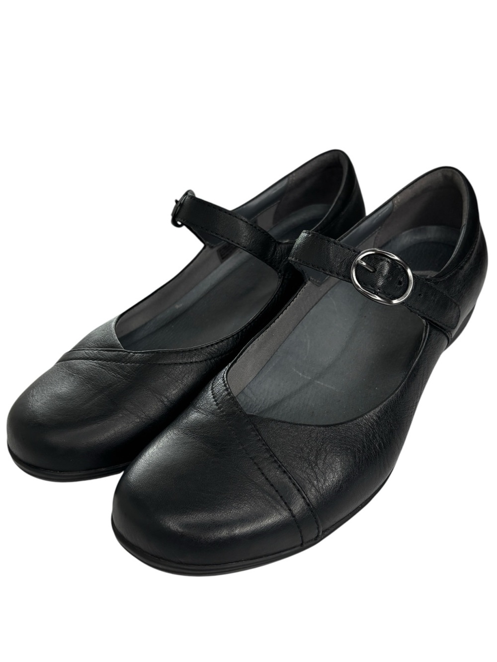Dansko Fawna Mary Jane Womens Comfort Shoe Size EU 39 US 8.5 / 9 Black Leather